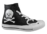 ブラックスカルCrossbonesハイトップスニーカー貯金箱