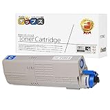 【インクのチップス】【 大容量 シアン 】 OKI (沖データ)用 TC-C4B 互換トナー 【 TC-C4BC2 互換 】 対応機種: 沖データ C542dnw / MC573dnw
