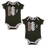 (Pack of 2 ) tex-sa Roadrunners NCAA幼児Footballワンピースロンパース 3-6M ブラウン