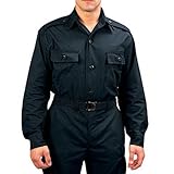 6723 Military or Police Tactical Shirt Black, Medium