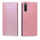 Torske Galaxy A41 スマホケース Galaxy A41 ケース 日版 ギャラクシーA41 手帳型ケース SCV48 SC41A カバー SC-41A ケース ギャラクシーa41ケース 内蔵マグネット開閉式 ベルトなし ギャラクシーSC41Aケース カードポケット 防水 折り畳み式 横置き機能 便利 GalaxyA41ケース Galaxya41スマホケース 携帯ケース (ピンク)