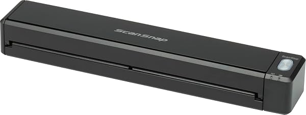 リコー PFU ドキュメントスキャナー ScanSnap iX100 (最新/A4/片面読取/Wi-Fi対応/USB接続/モバイル/書類/レシート/名刺/写真) (Black) - 1
