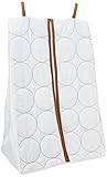 Q Cir White/Choco Diaper Stacker by Bacati