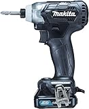 マキタ インパクトドライバTD111(10.8V)黒 トルク135Nm 1.5Ahバッテリ2本・充電器付 TD111DSHXB