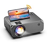 プロジェクター 小型 1080PフルHD対応 7500lm プロジェクター 家庭用 デュアルスピーカー内蔵 ホームシアター プロジェクター