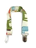 Rush Dance Universal Baby/ Toddler Paci Pacifier Holder with Clip (One Size, Zoo Animals) by Rush Da