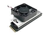 Shin's M.2 SSD用 40mmファン搭載 ヒートシンクカバー ヒートシンク