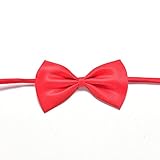 子供の調節可能な蝶ネクタイかわいい子供の男の子のアクセサリー結婚式のためのソリッドカラーちょう結びラブリータイの子供たち