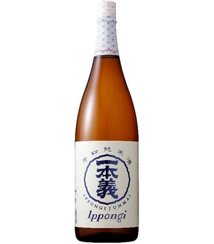 Amazon.co.jp: 一本義 限定仕込 純米大吟醸 一本義物語 1800ml(木箱入