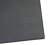 Fu-Memo 防音 吸音 減振 緩衝 デッドニング 防音シート 厚さ 6mm 黒 粘着剤 付き (25cm×25cm(1枚))