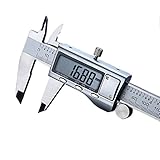 Enhong デジタルノギス 0-100mm 0-150mm 0-200mm 0-300mm 内径/外径/深さ/段差 高精度 測定工具 電池付 (ステンレス製 精度0.01mm 300mm)