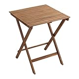 人気の折りたたみガーデンテーブル（木製）アカシア材を使用 | Xiao-シャオ-