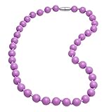 DelooaTM Silicone Baby Teething Nursing Necklace, BPA Free, Teething toy for baby, Better than Balti
