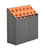 テラモト オブリークアーバン C12 全4色 全4サイズ 施設向け 傘立て オレンジ 12本収納 UB-285-212 [正規代理店品]