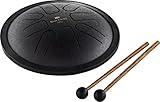 MEINL マイネル ソニックエナジーコレクション スモールスチールタングドラム Fマイナー 7インチ ブラック SSTD1BK (収納バッグ/マレット付属) 【日本正規品】