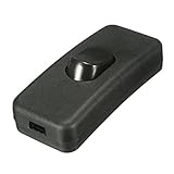 Excellway 250V 2A Light Switch Universal In Line Rocker