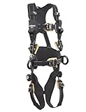 3M DBI-SALA ExoFit NEX 1113323 Full Body Arc Flash Harness, Back/Front Web Rescue Loops, Belt W/pad,
