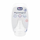 Chicco 81628000000 Pack of 2 Physiological Fast Flow Silicone Teats