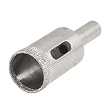 ホールソードリルビット，SODIAL(R)19mm直径のダイヤモンド　チップソータイルセラミックガラスホールソードリルビット