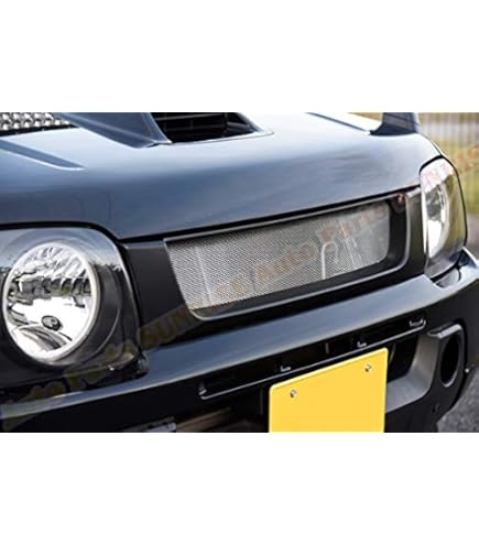 Amazon | ジムニー JB23 グリル スポーツ メッシュ マットブラック 