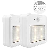 Motion Sensor Light ,Solarmks YG-3204 Cabinet Light Cordless Security Battery-Powered with USB 4 Led
