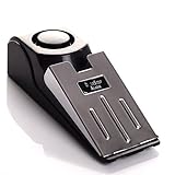 Mengshen 1-Pack Safety Wedge Door Stop Alarm Stopper Blocking Travel Home Security Alert 120db (pack