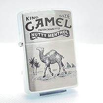 Amazon.co.jp: ライター キャメル CAMEL NUTTY MENTHOL 2008年 製 ハイ 