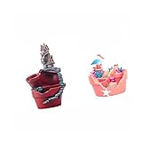 Flameer 多肉ポット　プランター　2個入り　ガーデン　装飾用　　妖精の庭　ホーム　オフィス　盆栽ポット　樹脂製