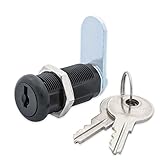 FJMセキュリティmei-8500 a-blk-ka ( mei-8500 a-blk ) Discタンブラーカムロック、5 / 8 "円柱、Keyed Alike、ブラック 1-3/8 MEI-91