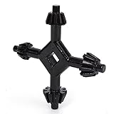 SODIAL 4イン1 フィット ドリルパワーツールユニバーサルコードレスチャックキー1/4