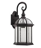 Chloe Lighting CH1611-ORB-OSD1 16-Inch Tall Transitional 1-Light Oil Rubbed Bronze Outdoor Wall Scon