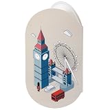 Holdzoo 粘着パット StickyPad スマホ・タブレットなど様々なところに応用可 (LONDON (中型))