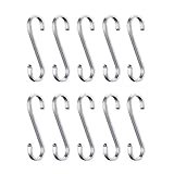 KESキッチンツールとフックMultipurposeウォールマウント用具ラック、つや消しsus304ステンレス鋼、kur209-p 10 Pcs Hooks