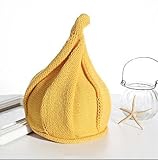 fino creare とんがり ニット帽 ねじり 帽子 キッズ こども 男女兼用 子供 帽子 (イエロー)