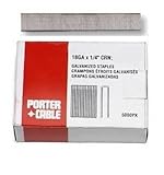 PORTER-CABLE PNS18088 7/8-Inch, 18 Gauge Narrow Crown (1/4-Inch) Staple (5000-Pack) [並行輸入品]