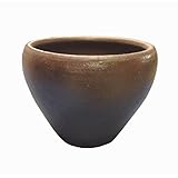 タイ製陶器鉢 Cha-Cha ドーム 20cm 【2個入り】 ／植木鉢 生活用品 インテリア 雑貨 花 ガーデニング 置物 オーナメント その他の置物 オーナメント [並行輸入品]