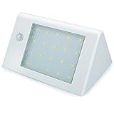 Uniquefire 20LEDソーラーライト ワイヤレス 人感センサーライト 屋外照明/軒先/壁掛け/庭先/玄関周りなどに対応 夜間自動点灯