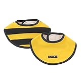 (チャックル) chuckle なりきり スタイ 2枚組 【 マジック式 】 ブラック サイズなし W8204-00-01