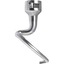 Amazon.co.jp: スパイラル生地フック、キッチンエイド 4.5-5 クォート