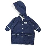 【オールシーズン】 POSTAR(ポスター) ワンポイントレインコート 120cm/NAVY NO.P-6611-18