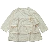 《H29年春物》(日本製) Pample Mousse(パンプルムース) チェリーレースJQさくらんぼモチーフ付オーバーブラウス 95cm /IV NO.DP-71211