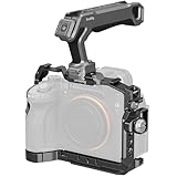 SmallRig A7 V/A7R V/A7 IV対応 HawkLock ケージキット Sony Alpha 7 V/7R V/7 IV用、NATOトップハンドル、NATOレール、Arca用クイックリリースプレート、HDMI用ケーブルクランプ付き - 6027