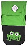 Cuddles Collection Embroidery Fleece Footmuff (Frog) by Cuddles Collection