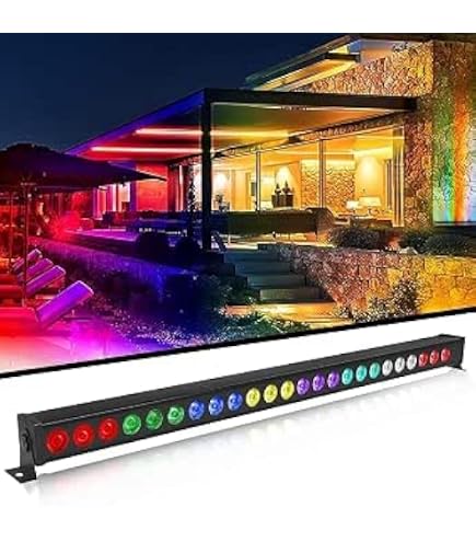 Amazon.co.jp: Kurflo ステージライト 舞台照明 led 120W RGBW 10灯