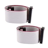 F / F IDCコネクタフラットケーブル2.54ミリメートルピッチ26ピン26ワイヤー2PCS