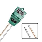 Environmental Concepts 3in1 Plant Flowers Soil Tester Indoor and Outdoor Soil Moisture Sensor Meter,