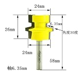 ディグラム dm12408 NEWリバーシブル・グルージョイント・ビット1/4