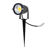 Hommy LED 芝生ライト，IP65 屋外 景観 LED 芝生ライト　ガーデンスポットライト 5W 12V AC DC
