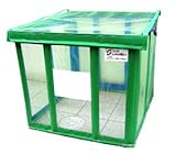 ゴミ置き場カラス対策　折りたたみ式カラス除けゴミステーション（大）