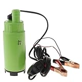 P Prettyia ポータブル　水中ポンプ　水　油　ディーゼル　ポンプ　安定性　小型　軽量　30l / Min　全2種 - 24V